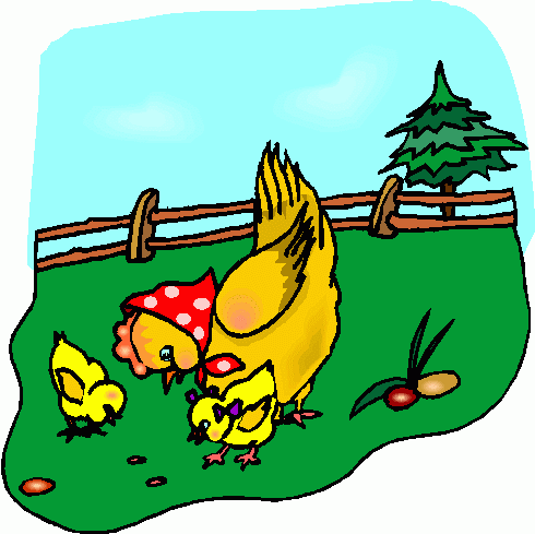 chicken_&_chicks_3 clipart - chicken_&_chicks_3 clip art