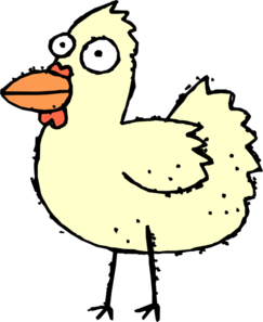 Cartoon Chicken Clip Art - vector clip art online ...