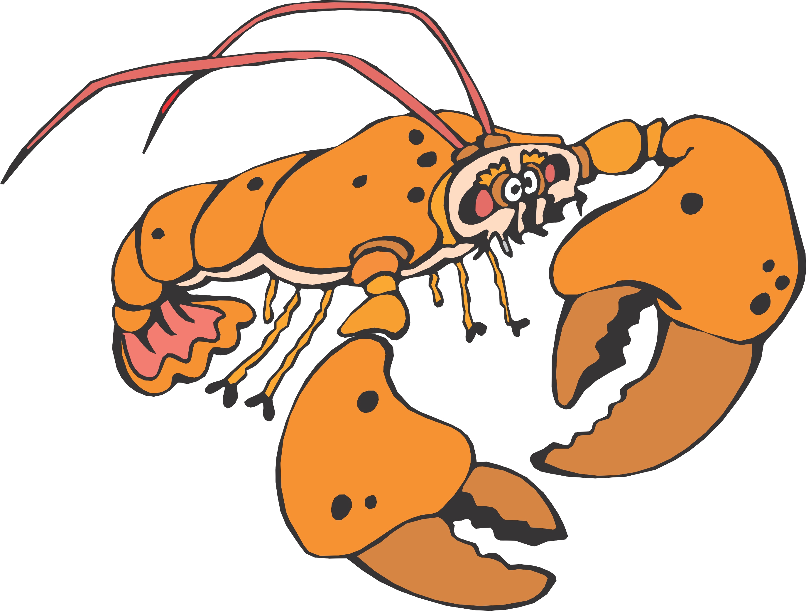 Cartoon Lobsters