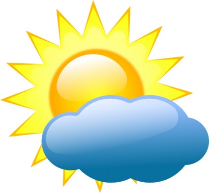Weather Symbols clip art Vector clip art - Free vector for free ...