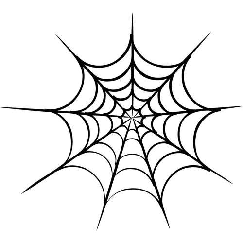 Spider Web Drawing - ClipArt Best