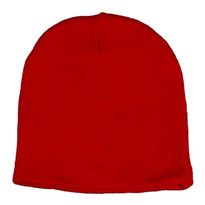 Solid Orange Beanie Winter Hat - Single Piece : Solid Beanie Hats ...