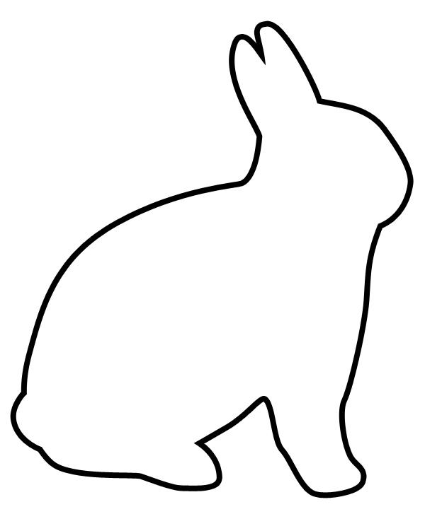 Bunny Head Template - ClipArt Best