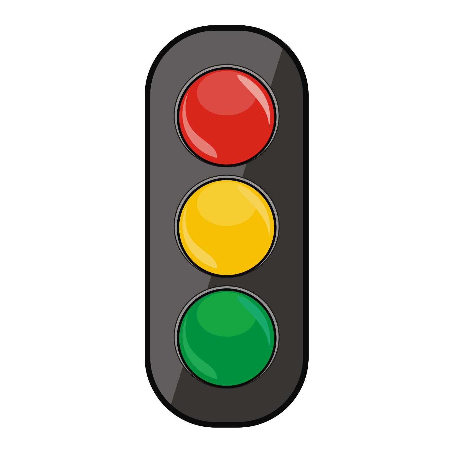 Vector for free use: Traffic lights