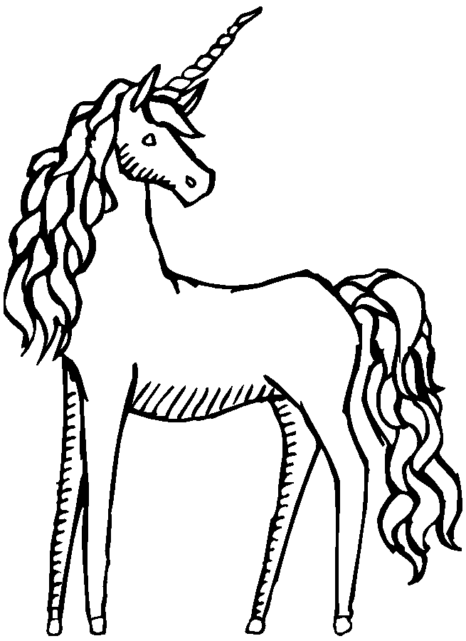 Unicorn Drawing Pictures - AZ Coloring Pages