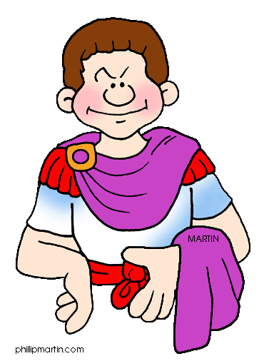 Roman emperor clipart