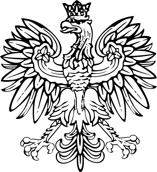 Polish Falcon clip art - vector clip art online, royalty free ...