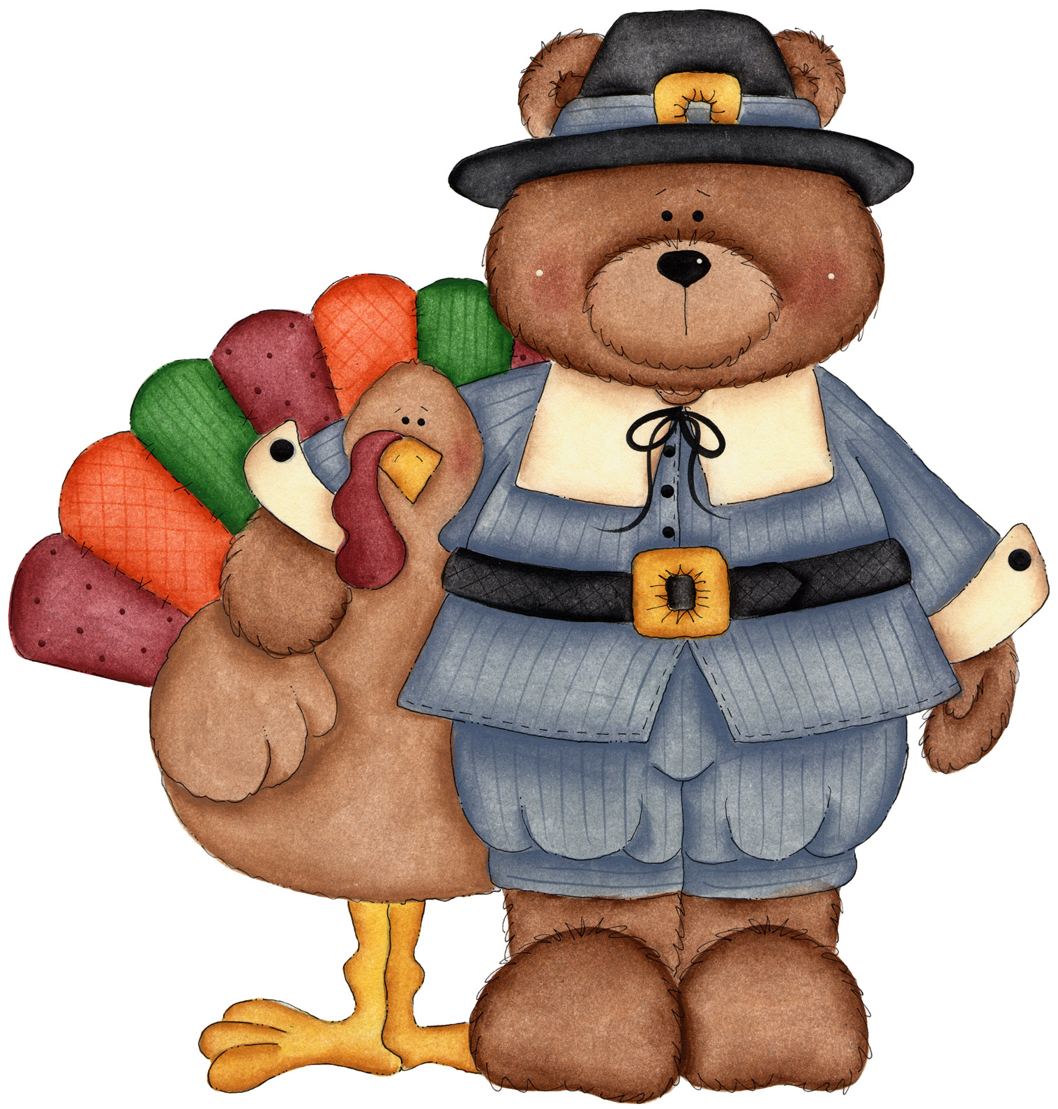 free cartoon turkey clipart - photo #44