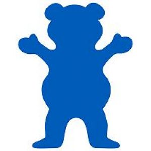 Grizzly Bear Logo 1pc Ast.Colors Skate Sticker < Skately Board Shop