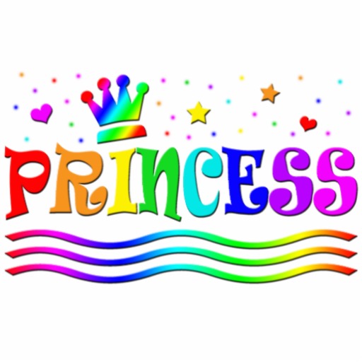 Rainbow Princess Crown Clipart