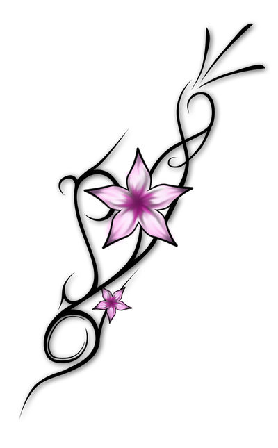 clipart flower tattoos - photo #14