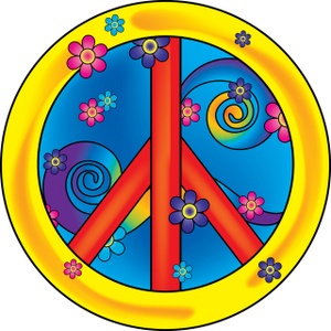 Hippie Peace Sign Clipart - ClipArt Best