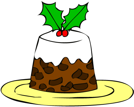 Christmas dinner clipart images