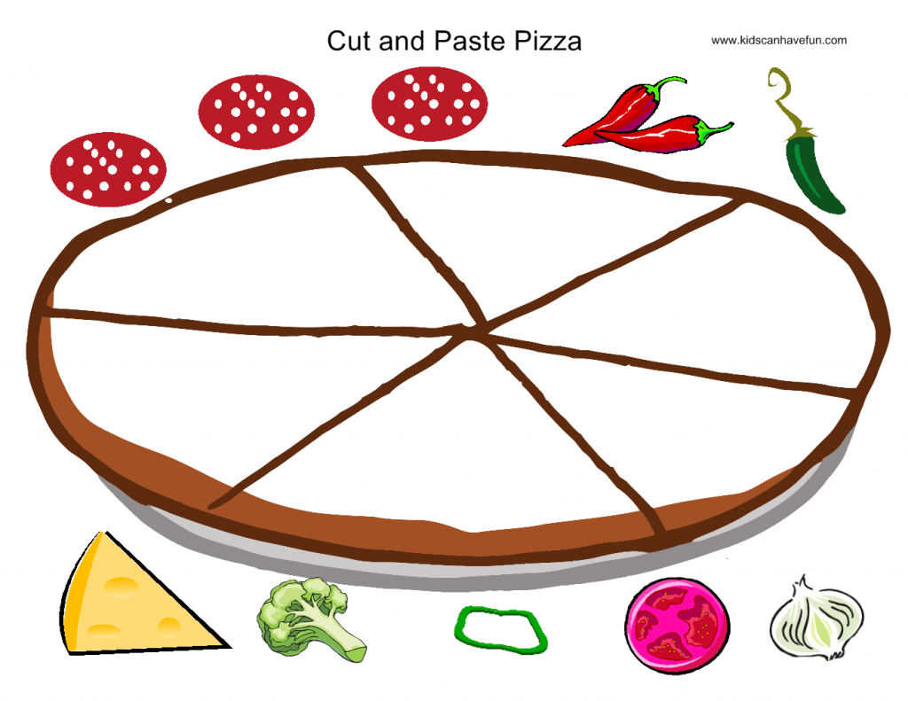 Food Worksheets, Cut & Paste Activities, Food Pyramid