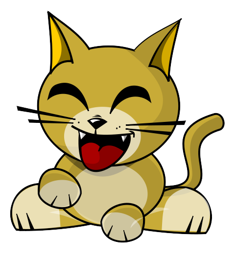 Silly Cat Clipart