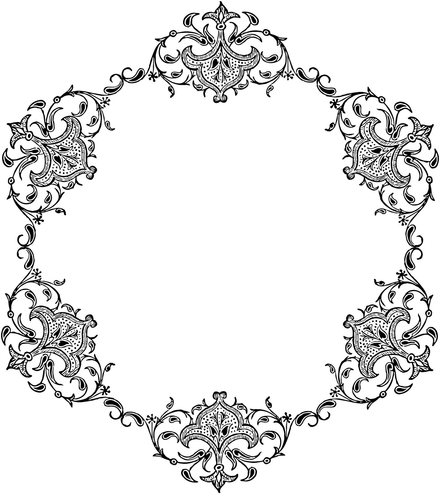 Free Damask Clipart | Free Download Clip Art | Free Clip Art | on ...