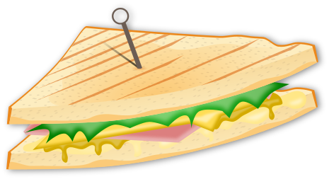 Grilled Cheese Sandwich Clipart - Free Clipart Images