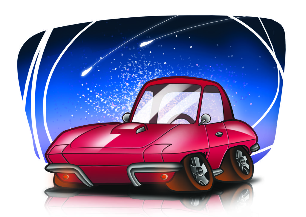 12 Novelty Classic Car Cartoons | Classic Car Land