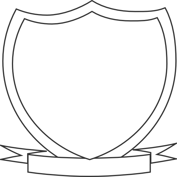 Shield Outline Coat Arms - Free Clipart Images