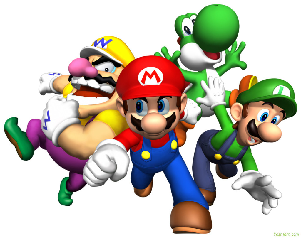 Mario Bros And Friends HD Wallpaper | Games Wallpapers