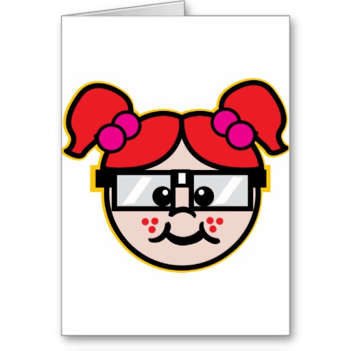 clipart nerd girl - photo #6