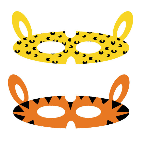 556 views jungle animals,jungle masks,printables - Printable Jungle Animal ...