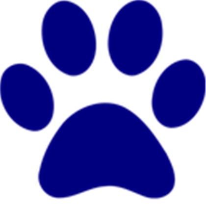 dark-blue-paw-print-md, a Image by SupremeFish - ROBLOX (updated 4 ...
