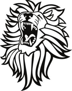 Scary Lion Clipart
