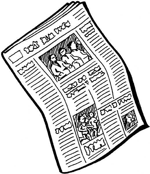 School Newspaper Clipart - Free Clipart Images