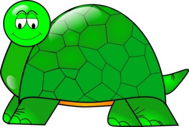 Simple turtle clip art | Download free Vector