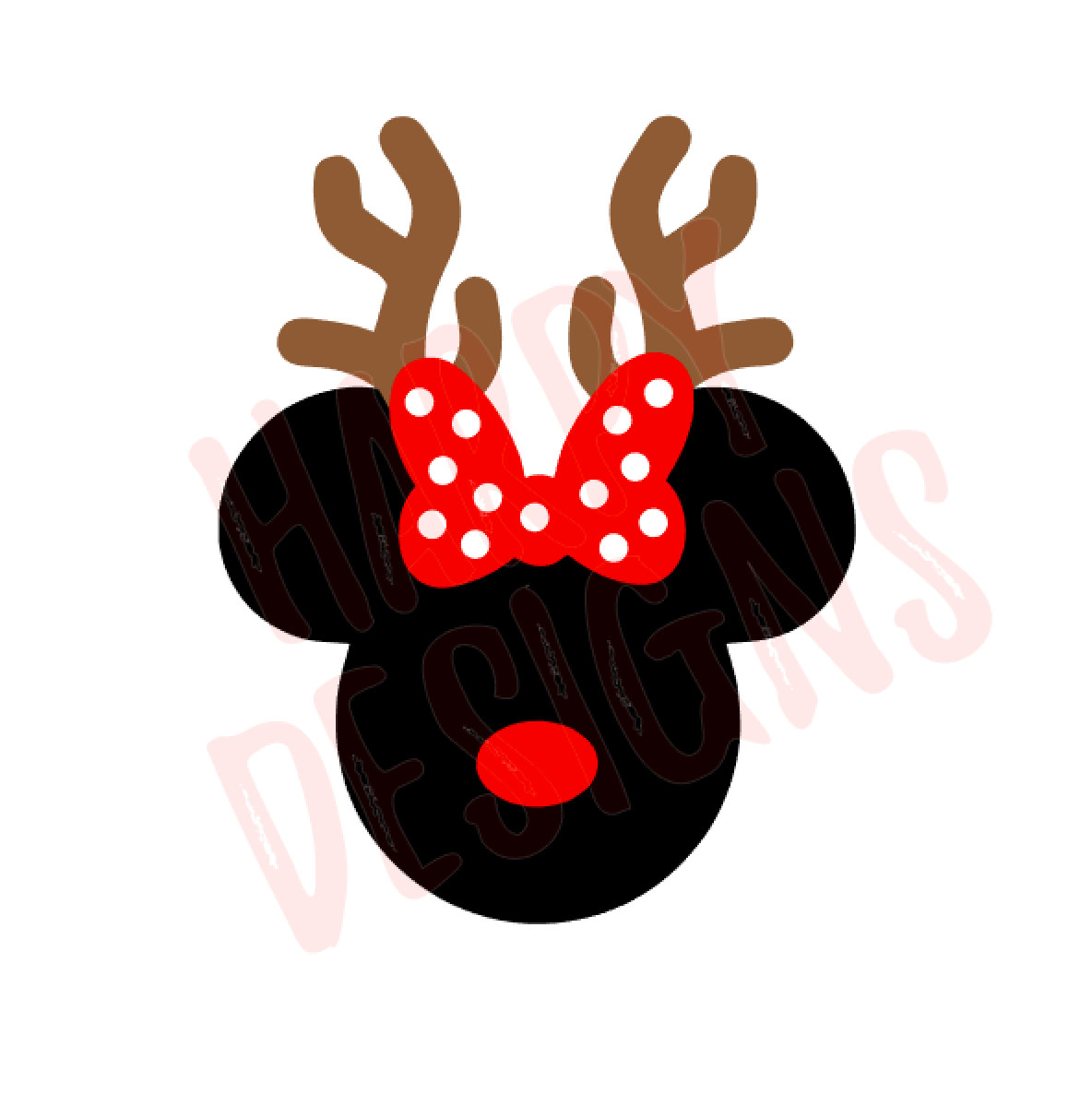 Minnie Mouse Silhouette File : Joy Studio Design Gallery - Best Design
