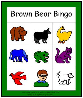 Brown Bear Activities | Learning ...