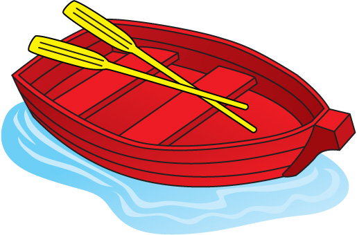 Clipart rowing boat
