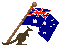 Australia clip art and free clip art of small kangaroos and the ...