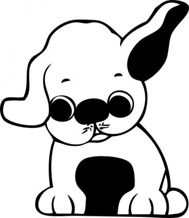 Puppy clip art Free vector for free download (about 19 files).
