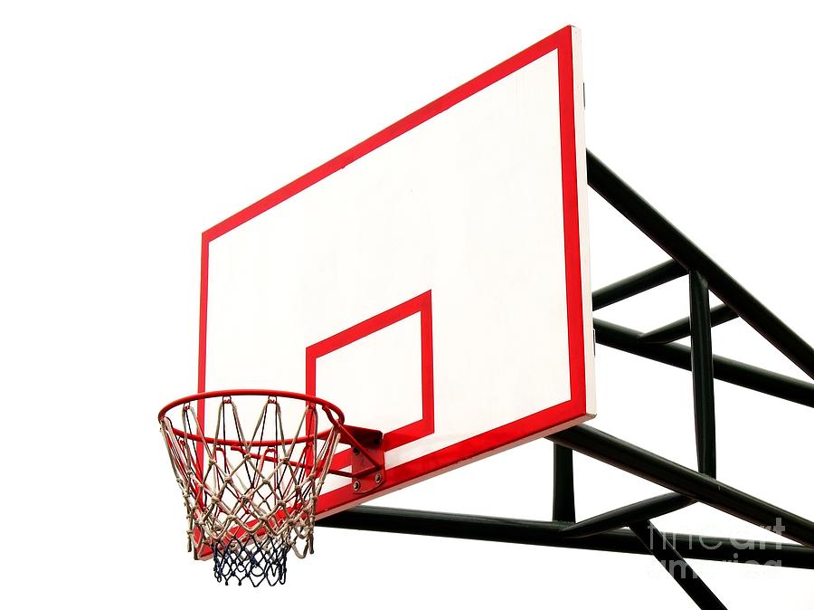 Basketball Hoop Photograph by Yali Shi Basketball Hoop Fine Art