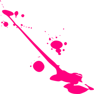 Pink Paint Splash