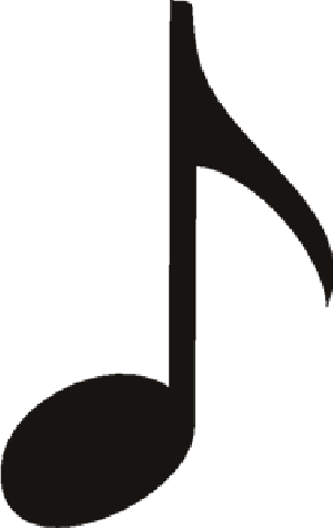 Music Eighth Note Stencil 2 | Music Eighth Note Stencil 2 s ...