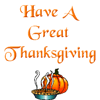 MySpace Happy Thanksgiving Graphic Animations - Page 3