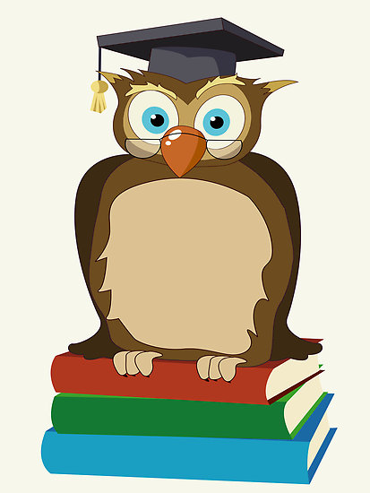 owl teacher clipart