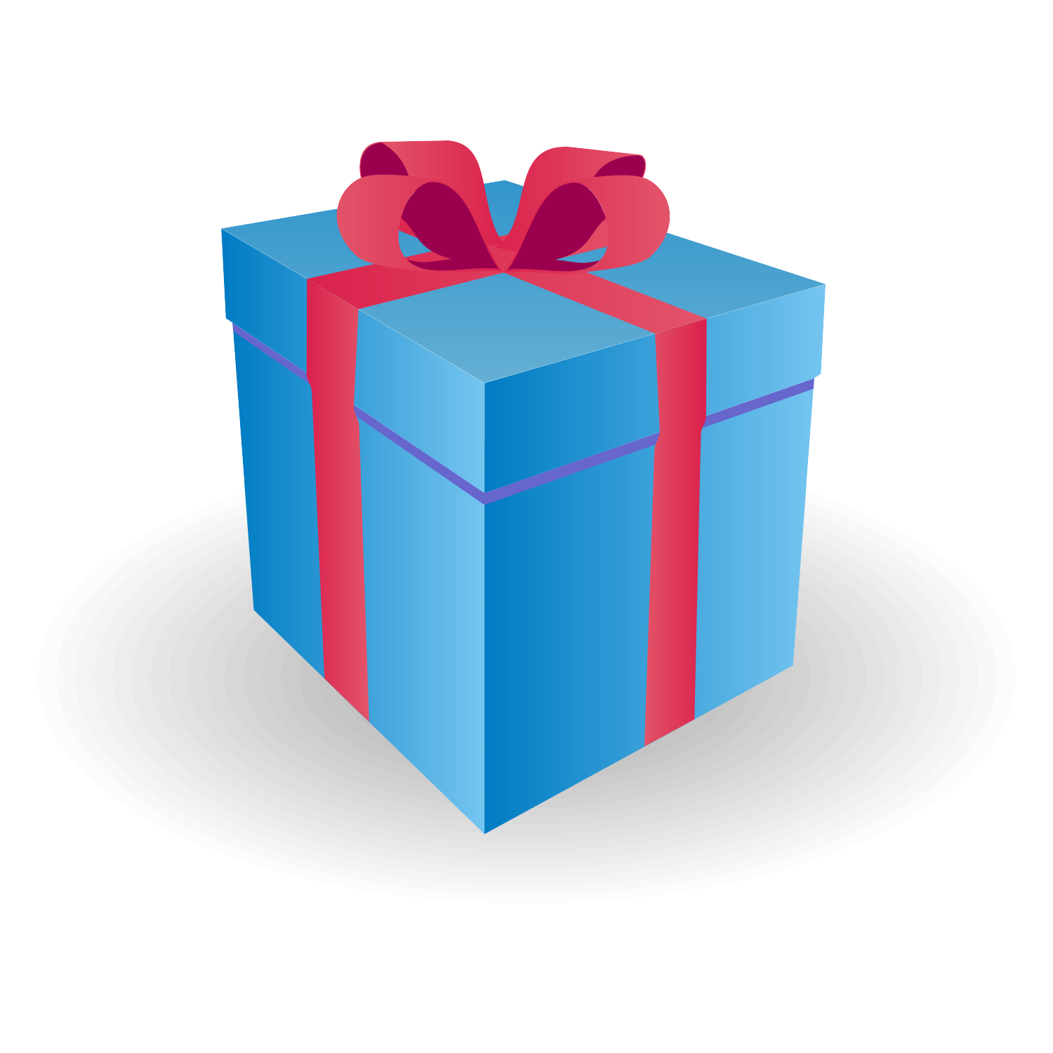 Gift box vector