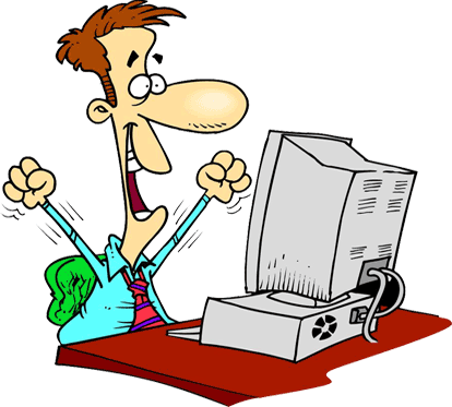 laptop user clipart - photo #17