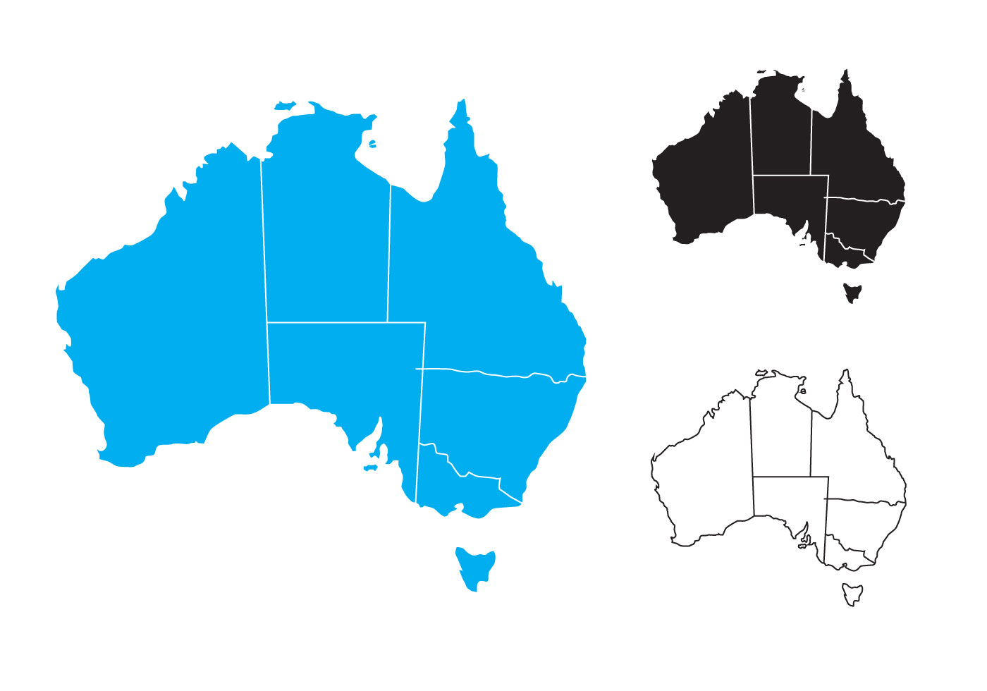 Australia Map Free Vector Art - (1492 Free Downloads)
