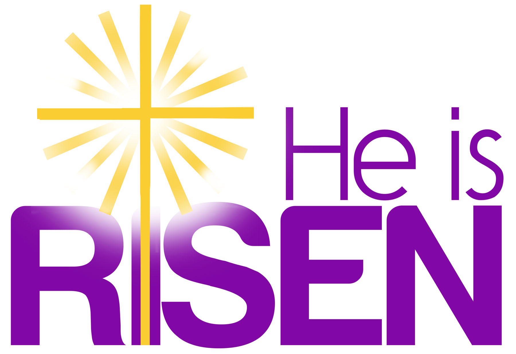 He Is Risen Clip Art - ClipArt Best