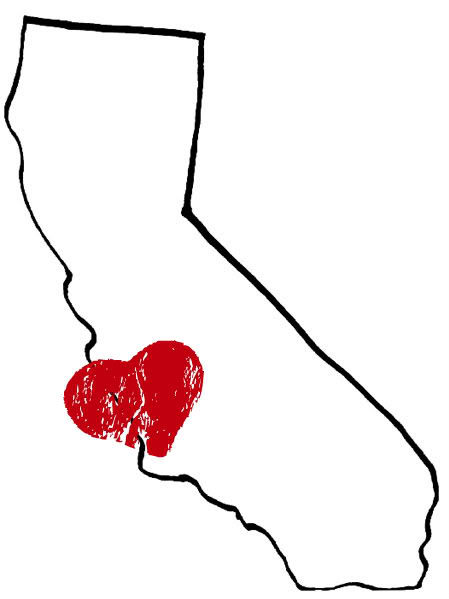 free clipart map of california - photo #14
