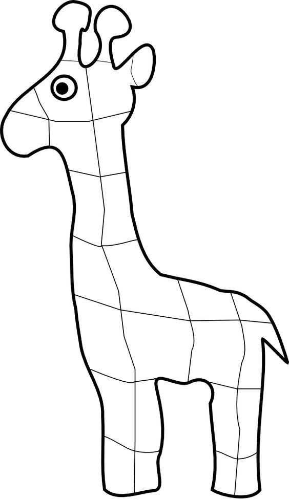 giraffe-template-clipart-best