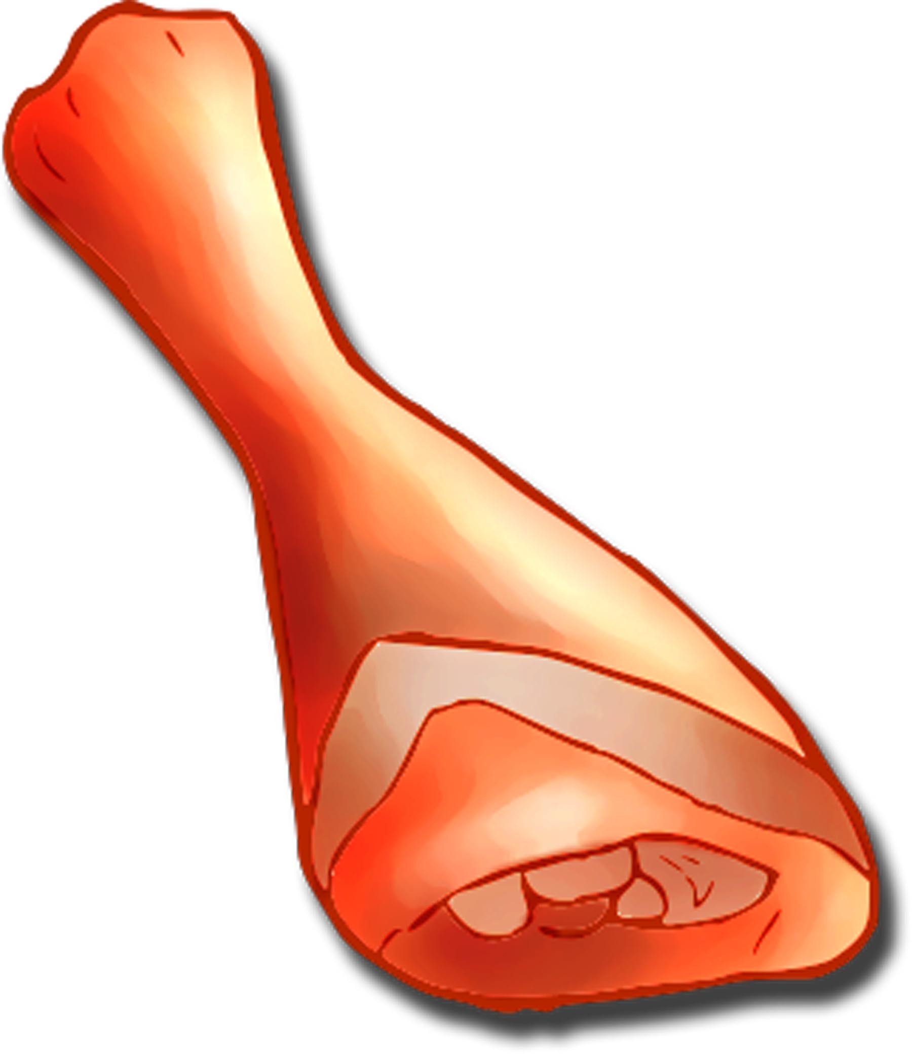 clipart chicken leg - photo #32