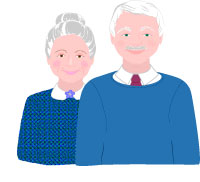 Grandparents Clip Art, Grandfather and Grandmother Graphics | Clip ...