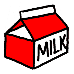 Chocolate Milk Carton - Free Clipart Images