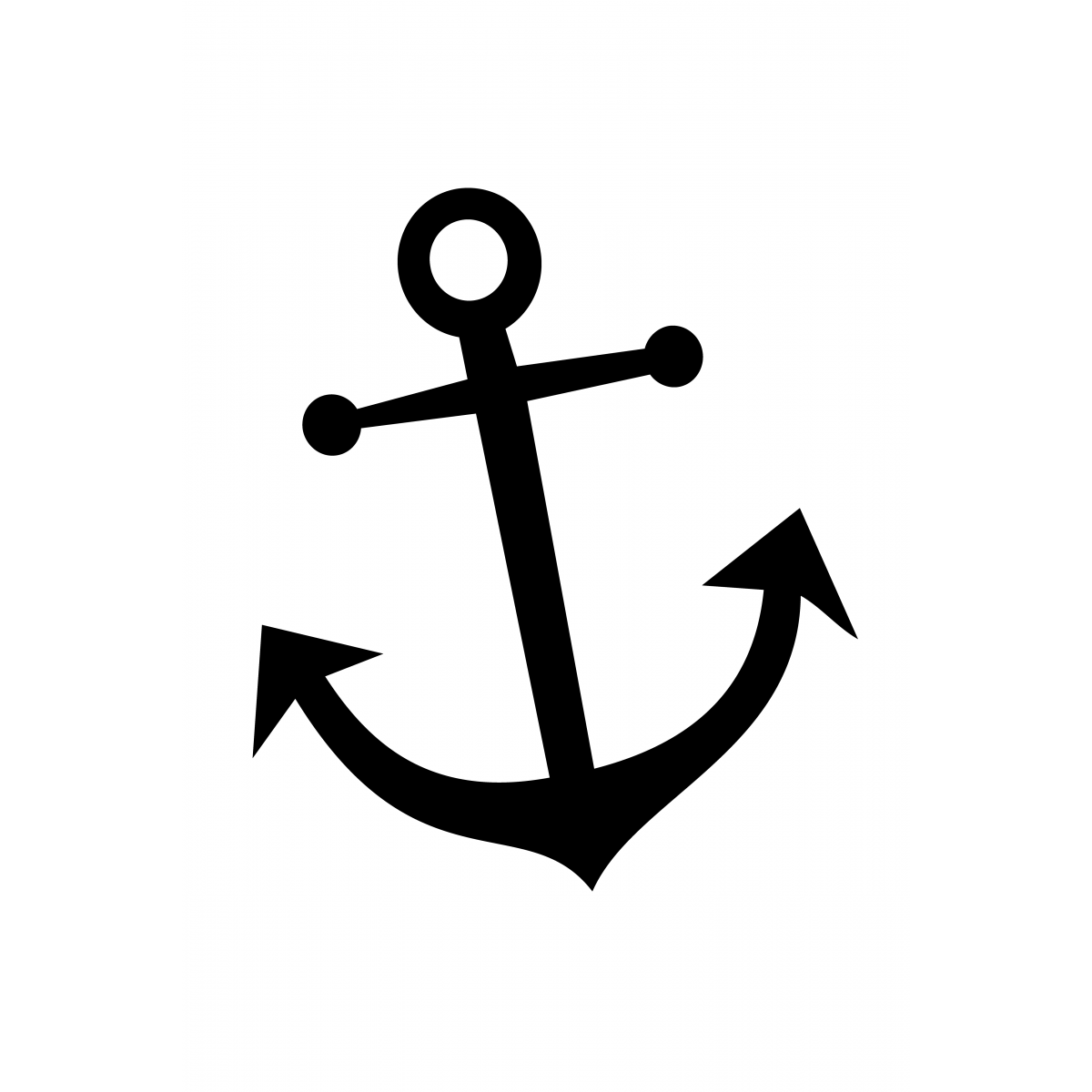 Images For > Simple Anchor Stencil